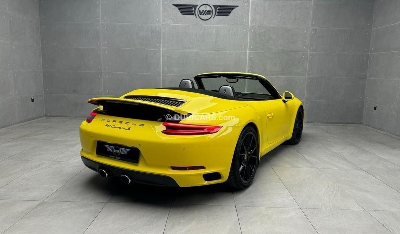 بورش 911 Carrera S 3.8L (400 HP) Convertible 2018 | Convertible | GCC Specs | Extended Agency Warranty | Full