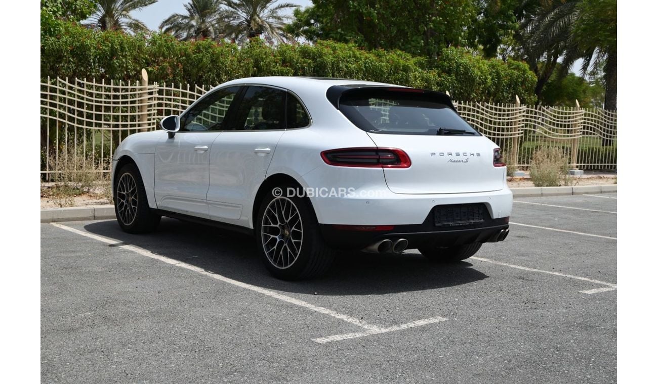 Porsche Macan 0% DP  - AGENCY MAINTAINED - PORCSHE MACAN S 2015 - PANAROMIC ROOF - 3.0TC V6 4WD - WELL MAINTAINED