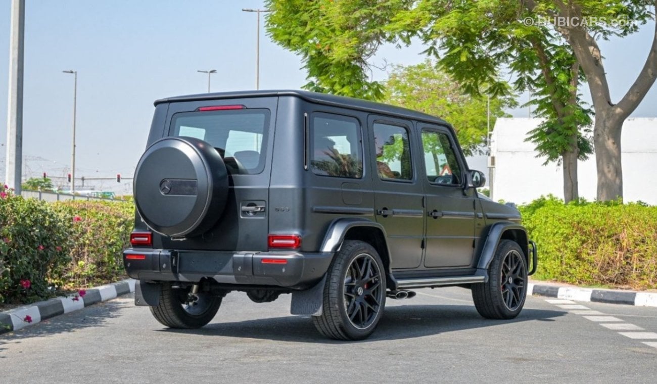 مرسيدس بنز G 63 AMG Std Mercedes G63 AMG - Designo Nachtschwarz Magno Color - Carbon Fiber - Rear Screens - 2022