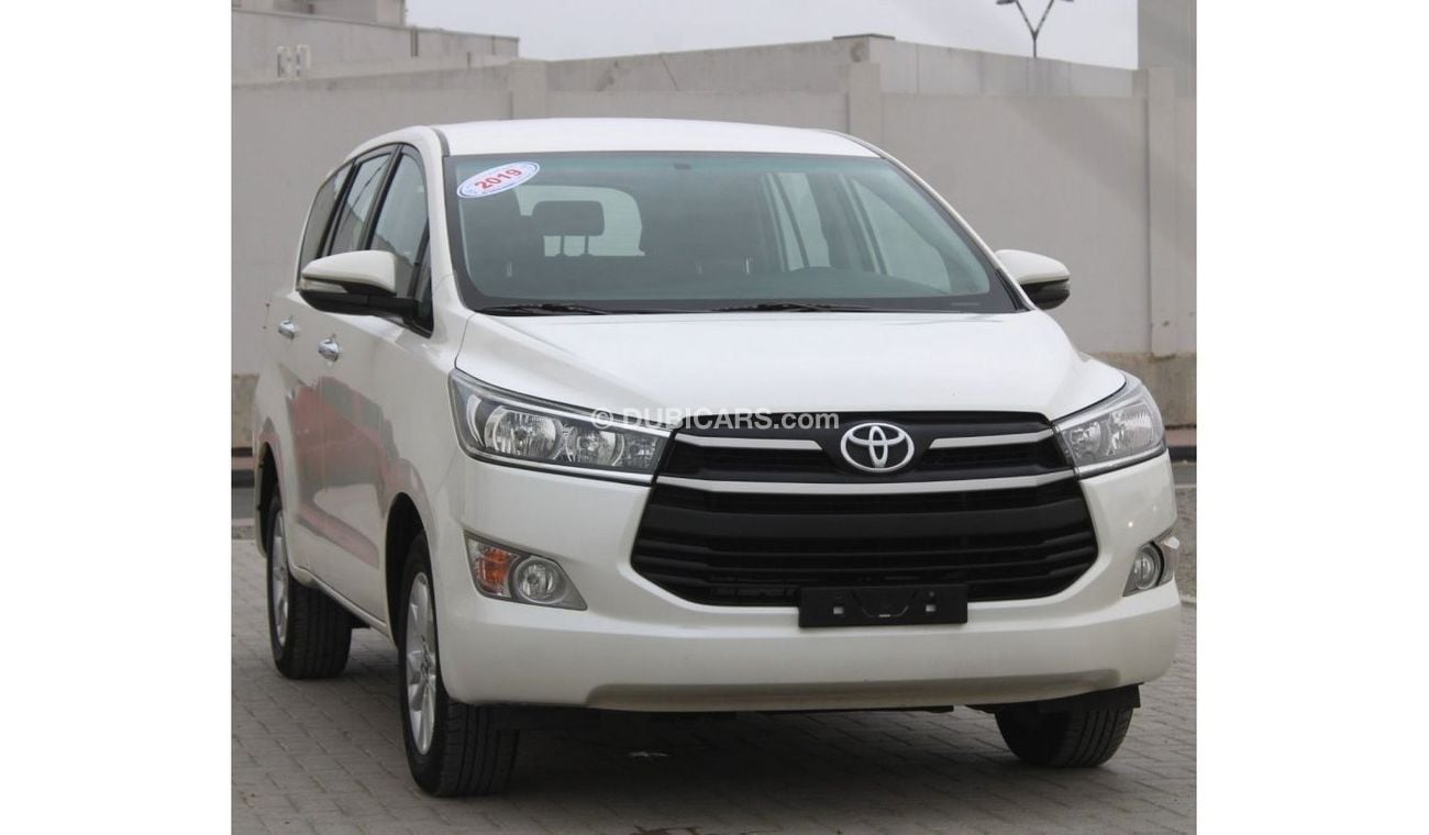 Toyota Innova TOYOTA INNOVA 2019 GCC WHITE EXCELLENT CONDITION WITHOUT  ACCIDENT