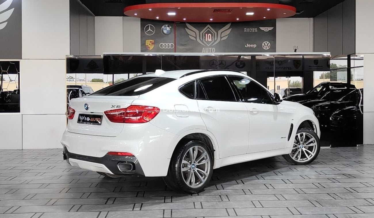 BMW X6 35i M Sport AED 1,300 P.M | 2017 BMW X6 M-SPORT | UNDER WARRANTY | GCC | 3.0L | SUNROOF