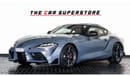 Toyota Supra GR RB 3.0L 2024 - TOYOTA SUPRA GR - GCC - SPECIAL COLOR - SERVICE CONTRACT AND WARRANTY TILL MAY 202