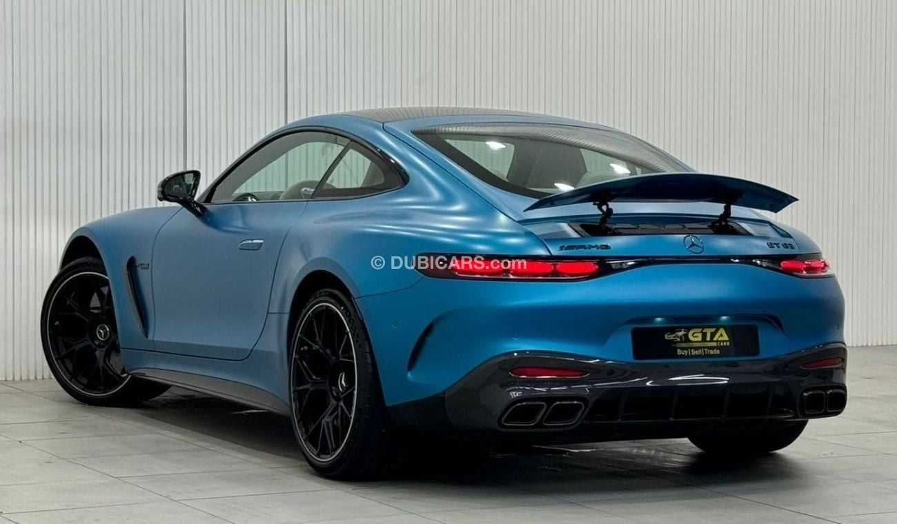 Mercedes-Benz AMG GT 2025 Mercedes-AMG GT63 Coupe, Brand New, Special Hyper Blue Magno Color, One Year Warranty