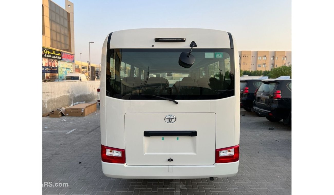 تويوتا كوستر 2024 Toyota Coaster 23-Seater 3-Point Seatbelts 4.2L 6-Cyl Diesel M/T RWD