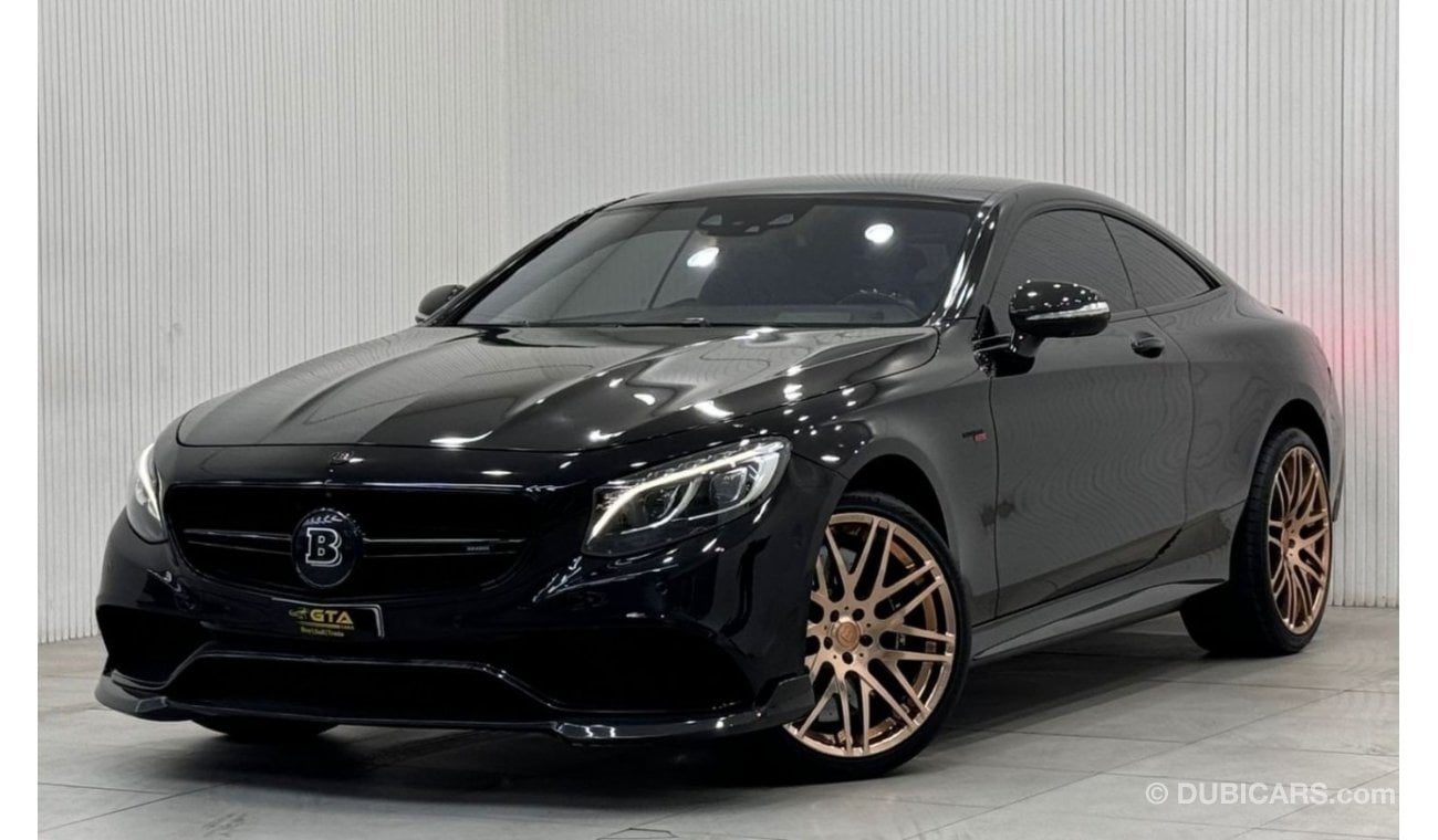 مرسيدس بنز S 63 AMG كوبيه 2014 Brabus 850 Coupe