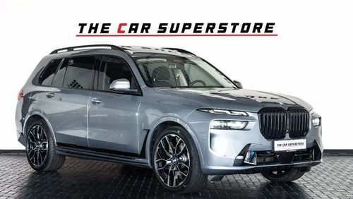 BMW X7 xDrive40i Luxury M Sport Package 3.0L 2024-BMW X7 40i XDRIVE LUXURY 7 SEATS-GCC-FSH WITH AGMC