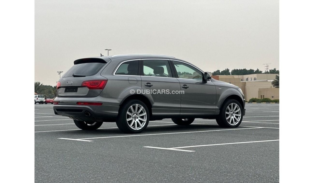 Audi Q7 FSI quattro S-Line MODEL 2014 GCC CAR PERFECT CONDITION INSIDE AND OUTSIDE