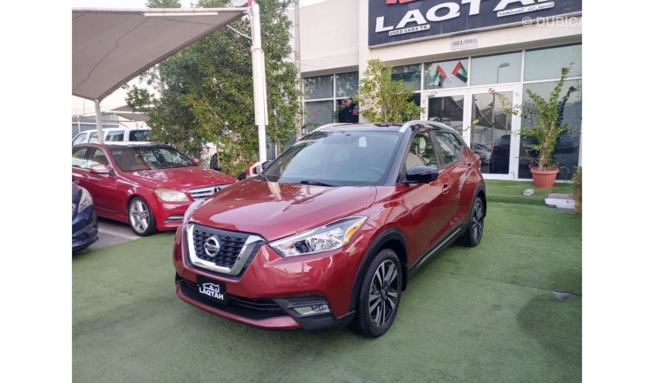 Used Nissan Kicks 2019 model, imported 1600 cc, red / black color ...