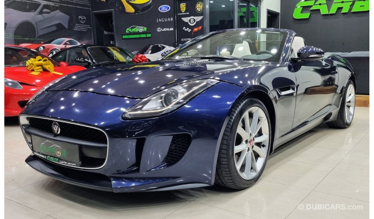 Jaguar F Type Std JAGUAR F TYPE 2015 GCC IN BEAUTIFUL SHAPE FOR 99K AED