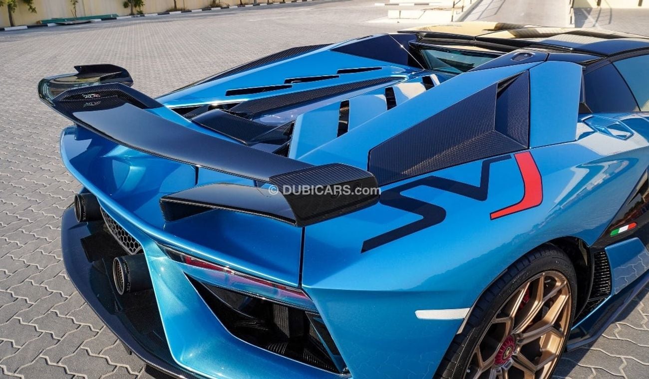 لامبورغيني أفينتادور 2021 - SVJ Roadster - 2,150KM Only - Sky Blue