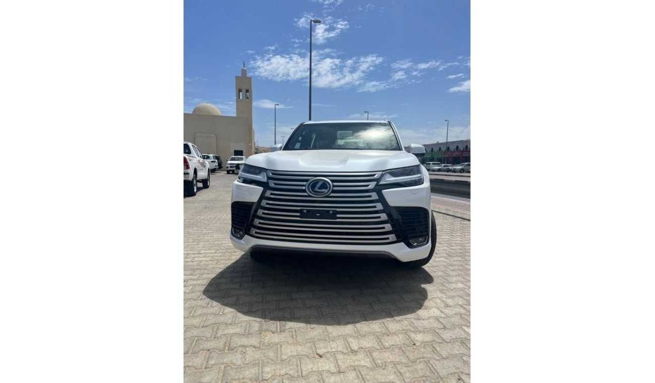 لكزس LX 600 2024 LEXUS LX 600 3.5L SUV WITHOUT SUNROOF PETROL AUTOMATIC ZERO KM