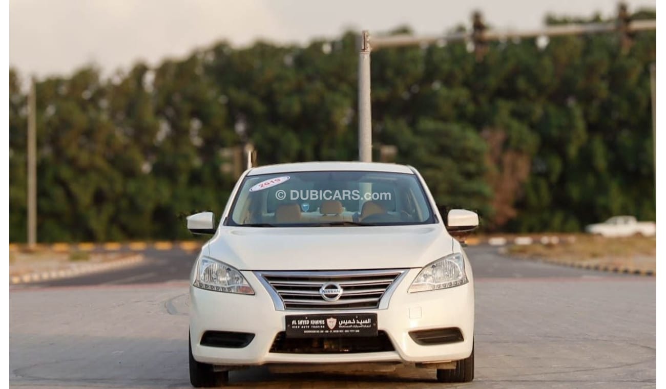 نيسان سنترا S 1.6L (113 HP) NISSAN SENTRA 2019 GCC No Paint without accidents, in excellent condition 600 p.m