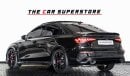 أودي RS3 2024 - AUDI RS3 - GCC - SERVICE CONTRACT TILL 11/06/2029 - WARRANTY TILL 11/06/2027