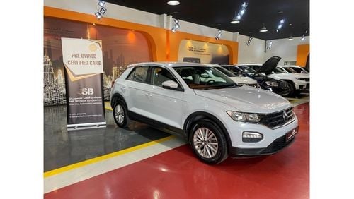 Volkswagen T ROC AED 1250 EMi @ 0% DP | Volkswagen T-Roc 2021 TREND LINE | 1.4L | GCC | FWD | Under Warranty |