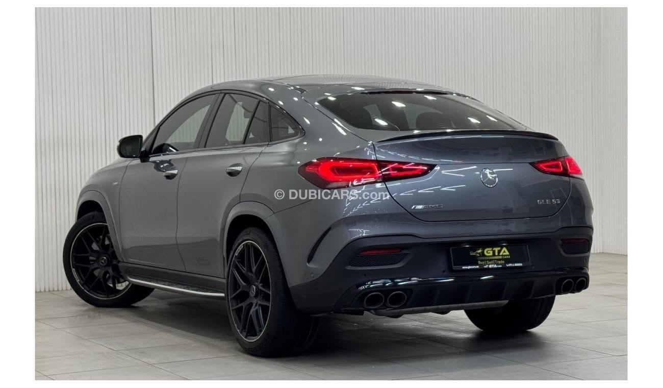 Mercedes-Benz GLE 53 AMG Coupe 4MATIC+ 2022 Mercedes Benz GLE53 AMG Coupe, 2027 Mercedes Warranty, 4 Years Mercedes Service Pack, G