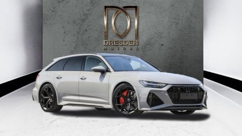 Audi RS6 Avant Performance Carbon Pack AWD. For Local Registration +10%