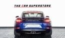 بورش كايمان 718 GTS 4.0L A/T 2020-PORSCHE CAYMAN 718 GTS-GCC-FULL SERVICE HISTORY WITH AL NABOODA-WARRANTY