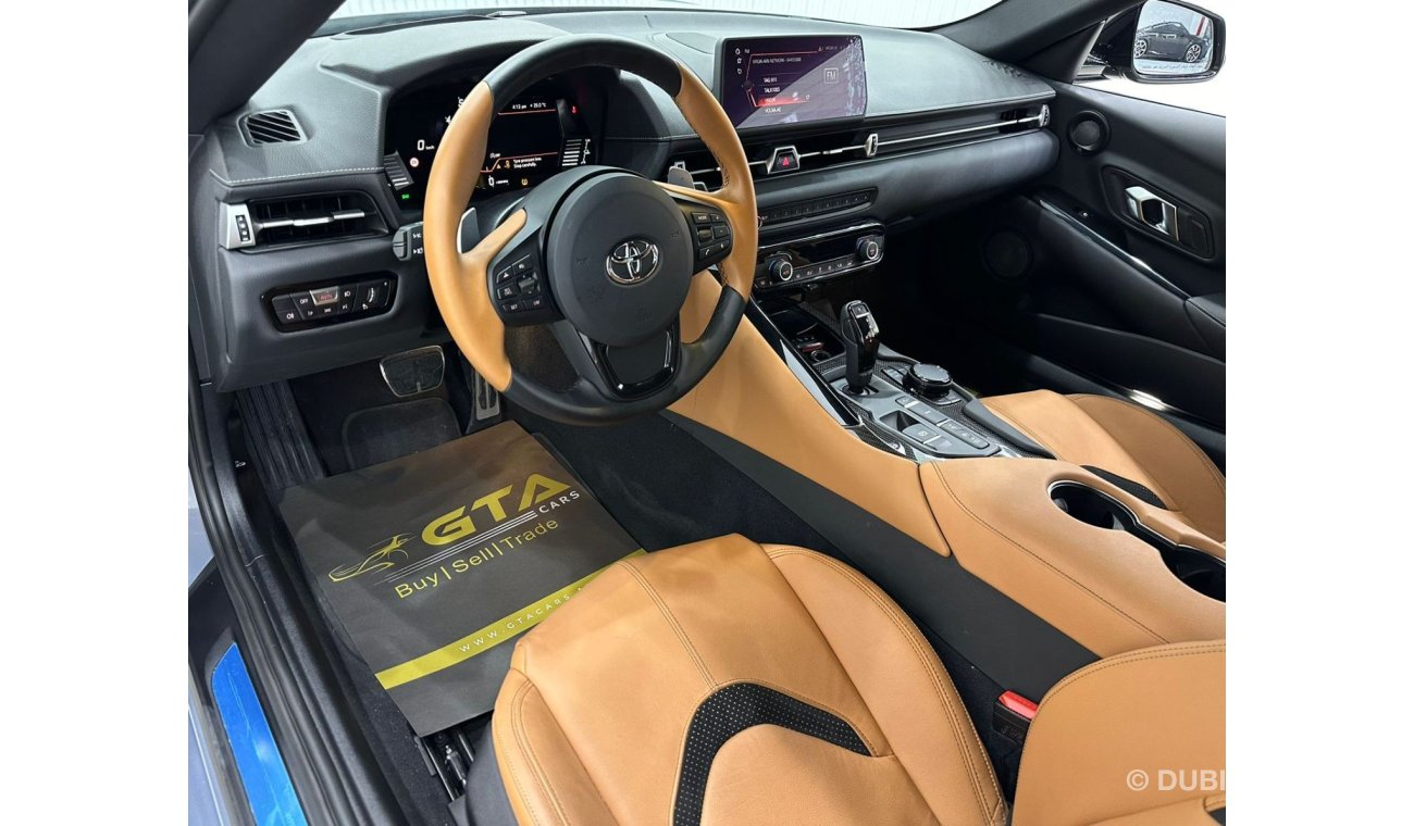 Toyota Supra 2023 Toyota Supra, May 2026 Agency Warranty + Service Contract, Full Agency Service History, GCC