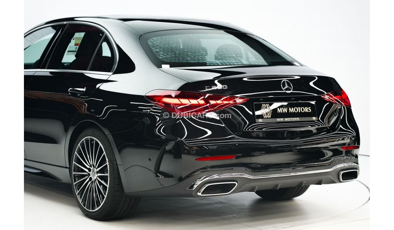 مرسيدس بنز C200 Mercedes-Benz C 200 Premium Plus | 2025 GCC 0km | Agency Warranty | AMG Package | 360 View