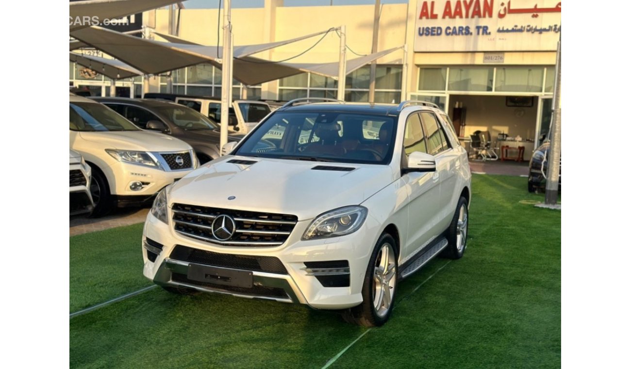 Mercedes-Benz ML 350 AMG MODEL 2013 GCC CAR PERFECT CONDITION INSIDE AND OUTSIDE FULL OPTION PANORAMIC ROOF