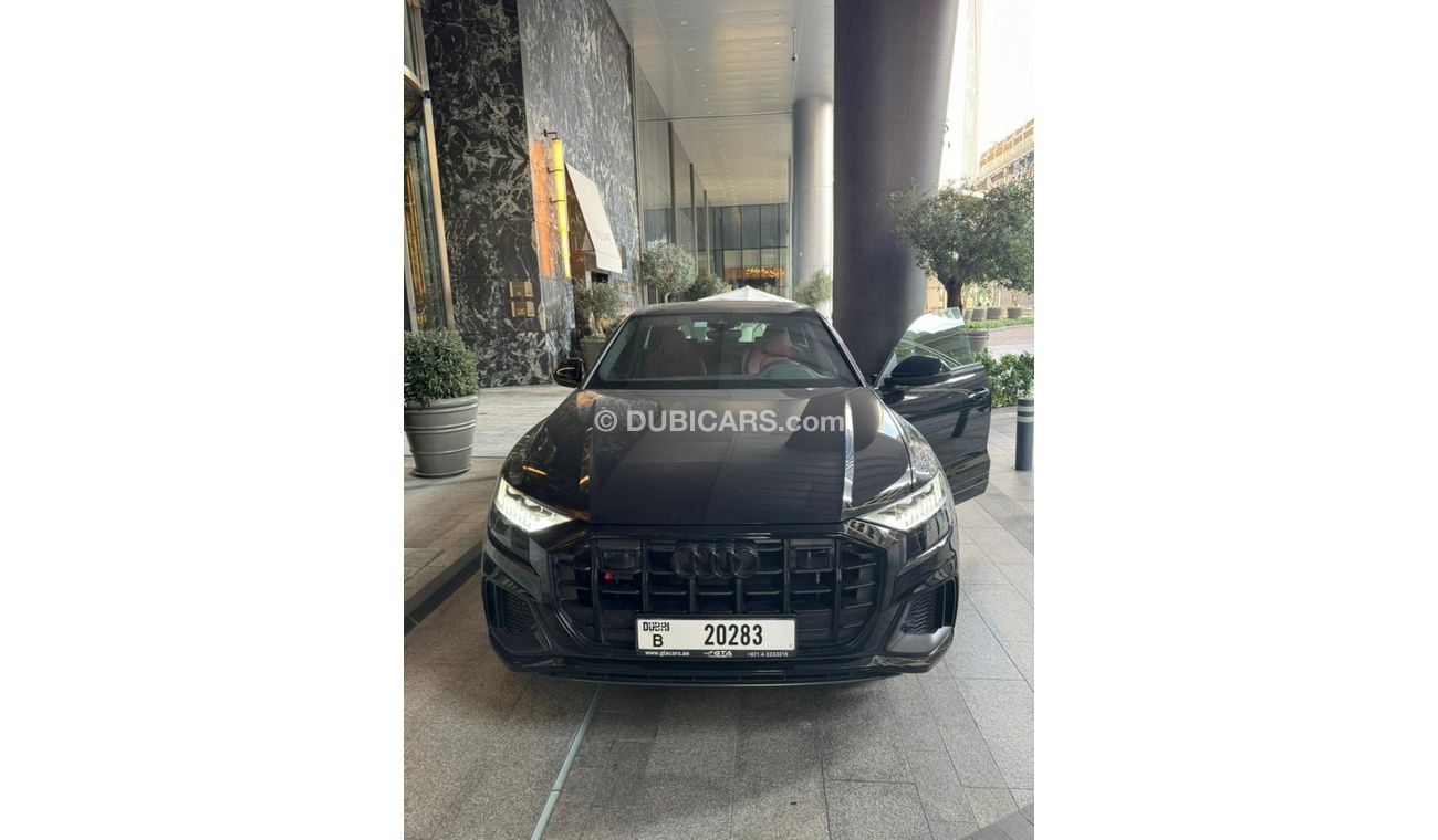 Audi SQ8 2023 - GCC - 20,000KM - Under Warranty and service - Black inside Red - Registration is free