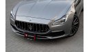 Maserati Quattroporte GRANLUSSO | 3,133 P.M  | 0% Downpayment | LOW KMS!