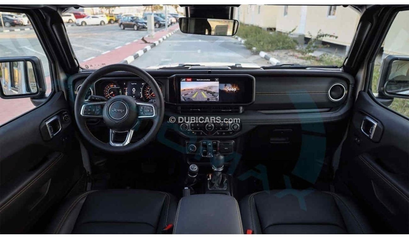 Jeep Wrangler Unlimited Sahara Turbo , 2024 GCC , 0Km , With 3 Years Warranty  @Official Dealer