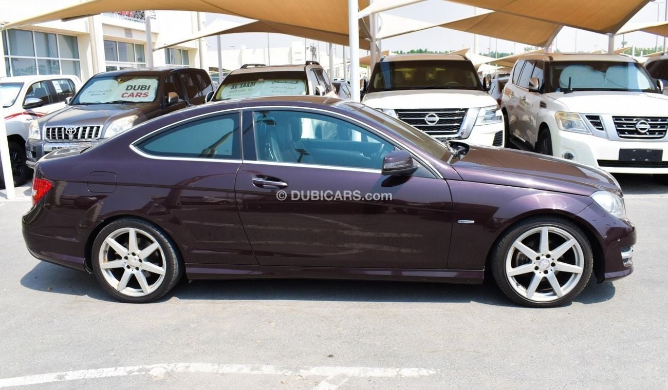 Mercedes-Benz C 200 Coupe With C63 body kit