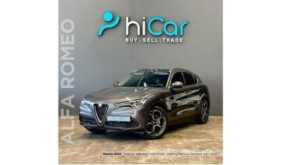 Alfa Romeo Stelvio AED 2,681pm • 0% Downpayment • Super • Agency Warranty & Service Contract Until 2026