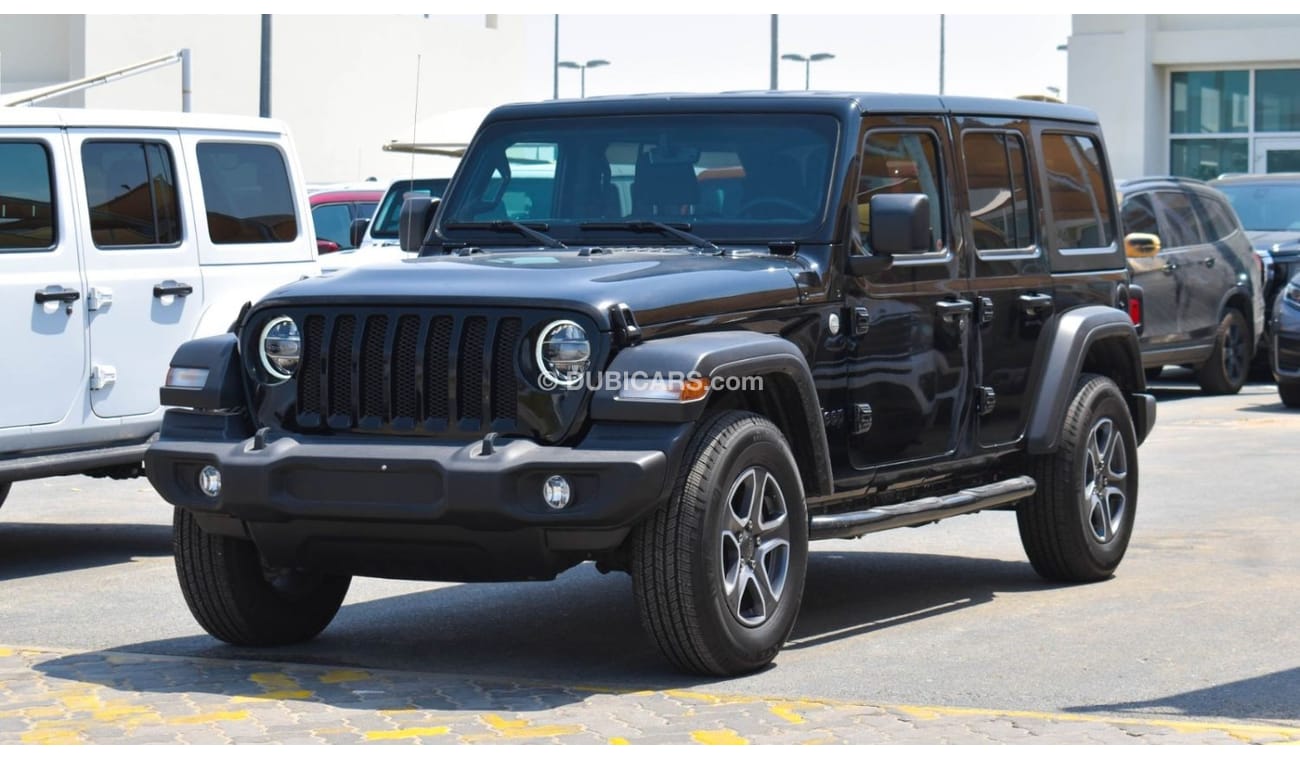 Used Jeep wrangler sahara 2021 clean title 2021 for sale in Dubai - 618859