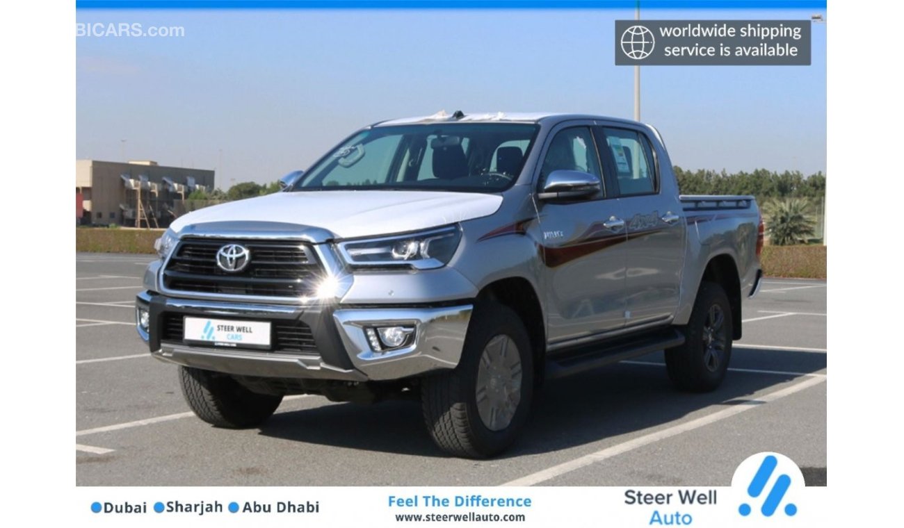 Toyota Hilux 2022 | BRAND NEW HILUX D/C 2.4 L | 4X4 - DSL - GLXS-V  - A/T WITH GCC SPECS - EXPORT ONLY