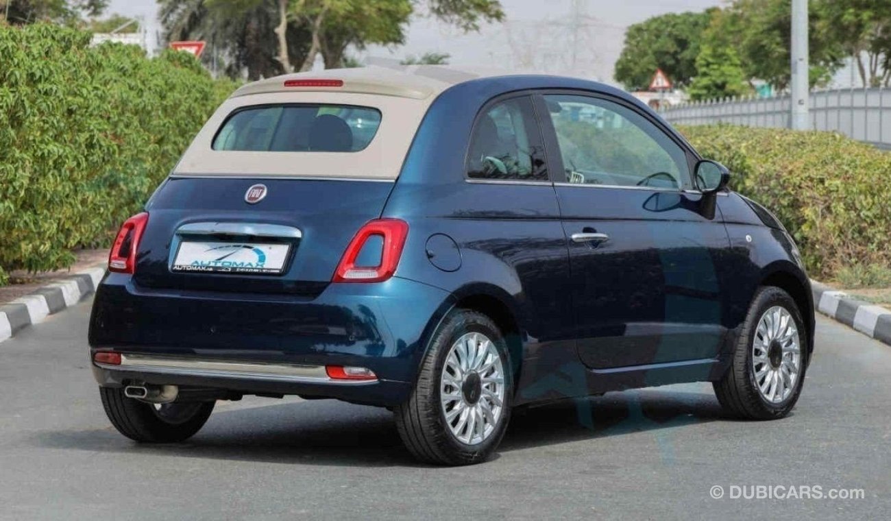 Fiat 500 Cabrio 1.4L FWD ,  20024 GCC , 0Km , With 5 Years or 120K Km Warranty @Official Dealer