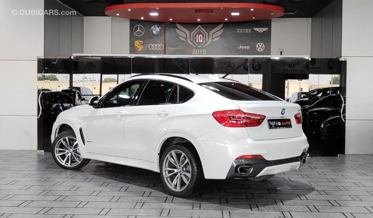 BMW X6 35i M Sport AED 1,400 P.M | 2017 BMW X6 M-SPORT | UNDER WARRANTY | GCC | 3.0L | SUNROOF