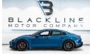 بورش تايكان 2023 Porsche Taycan GTS, 2026 Porsche Warranty, Neptune Blue, Low KMs, GCC