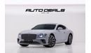 Bentley Continental GT 6.0L W12 (626 HP) Speed W12 | GCC | Warranty Available | Low Mileage | 6.0L W12