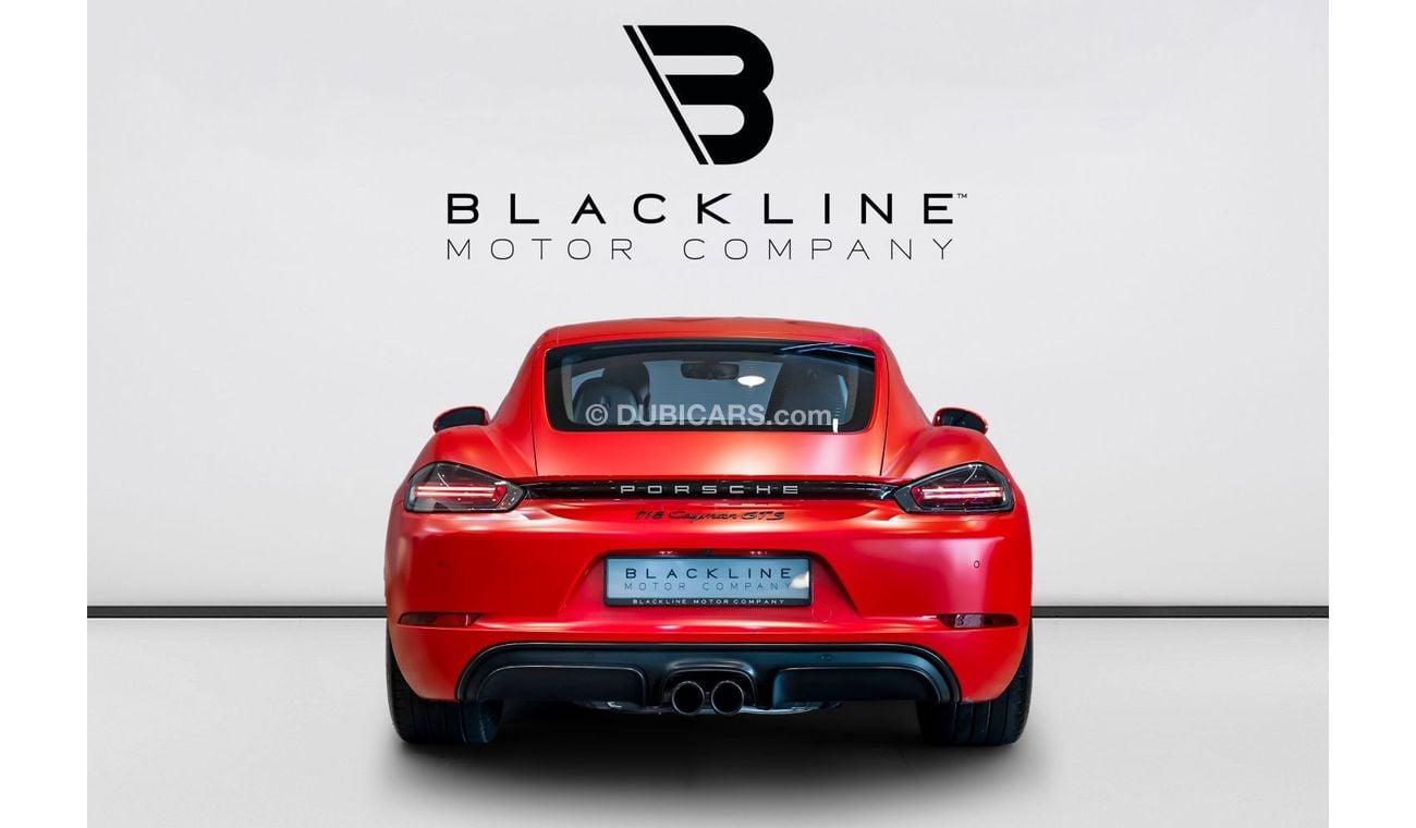 بورش كايمان 718 GTS 4.0L A/T 2018 Porsche Cayman GTS, 2026 Porsche Warranty, Full Service History, Low KMs, GCC