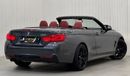 بي أم دبليو 420i M سبورت 2018 BMW 420i M-Kit Convertible, Warranty, Service History, Low Kms, GCC