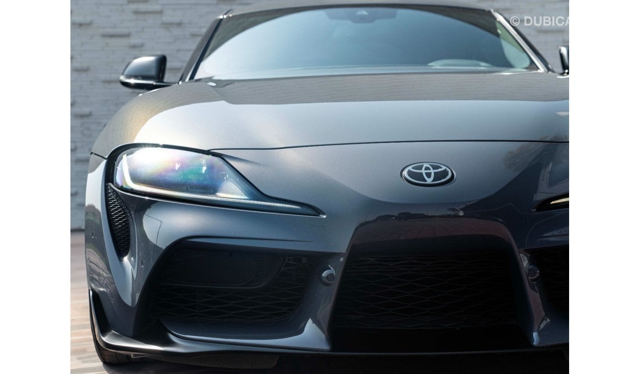 Toyota Supra AED 3,302 PM • SUPRA GR SPORT • ONLY 19,000 KMS • AL FUTTAIM TOYOTA WARRANTY UNTIL 2026 OR 100K KMS