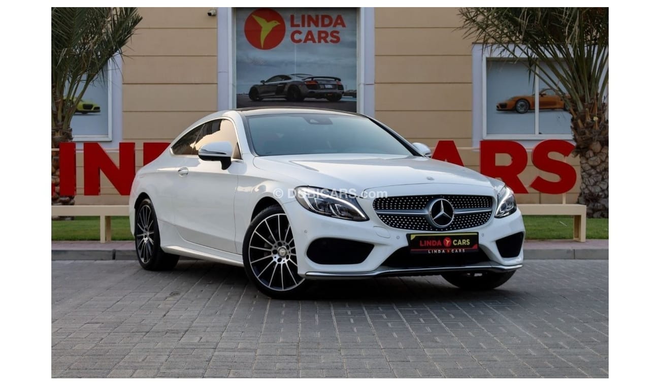 Mercedes-Benz C 200 Coupe Mercedes-Benz C200 Coupe AMG Pack 2017 GCC under Warranty with Flexible Down-Payment.