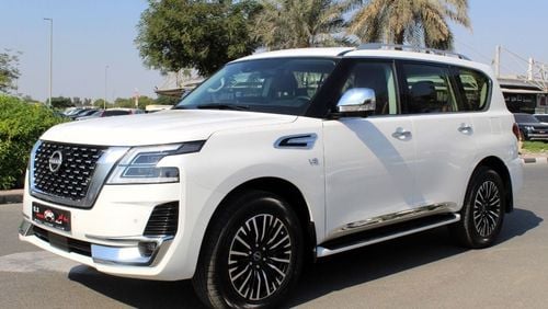 نيسان باترول LE Platinum City 5.6L 2023 GCC WITH AGENCY WARRANTY & SERVICE CONTRACT IN MINT CONDITION