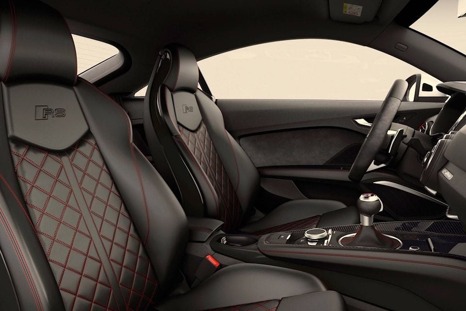 Audi TTRS interior - Seats