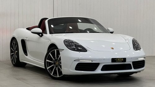 بورش بوكستر 718 2023 Porsche 718 Boxster, 2025 Porsche Warranty + Service Pack, Low Kms, GCC