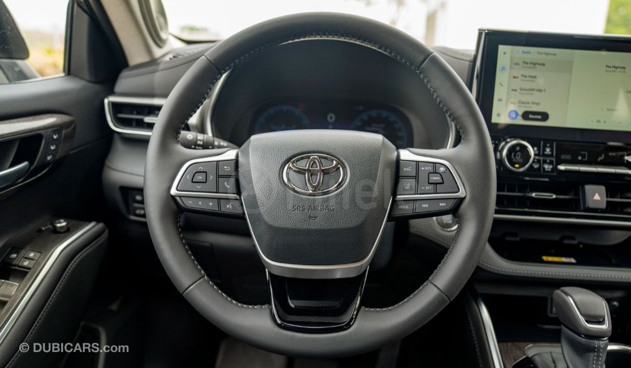 Toyota Highlander PLATINUM 2.4P AWD - GREY: WITH LEATHER SEATS, PANORAMIC ROOF, 360 CAM