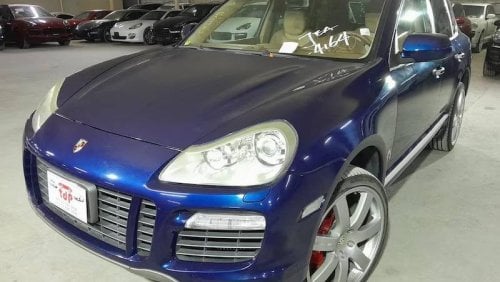 بورش كايان توربو PORSCHE CAYENNE TURBO 4.8L 2008, WITH BEIGE LEATHER SEATS, SUNROOF AND MORE..