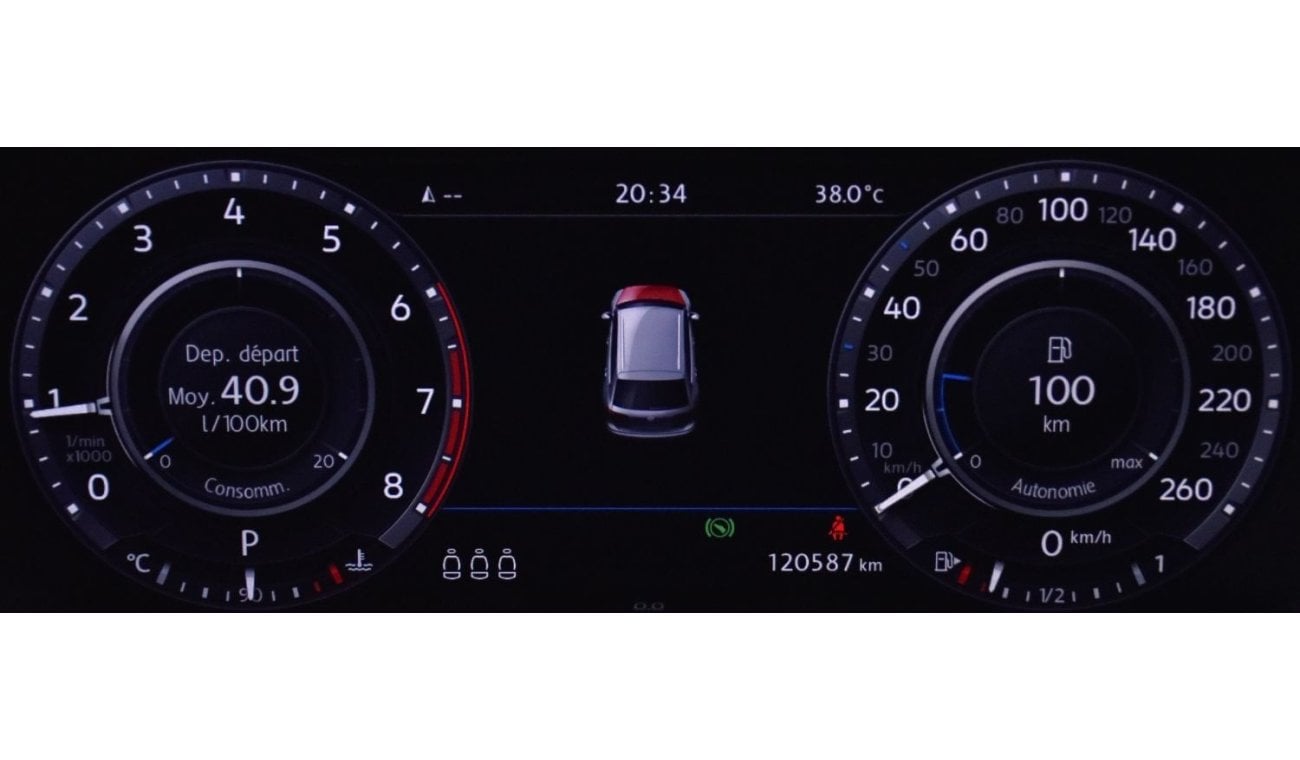 Volkswagen Tiguan EXCELLENT DEAL for our Volkswagen Tiguan 2.0 TSi ( 2017 Model ) in Red Color GCC Specs
