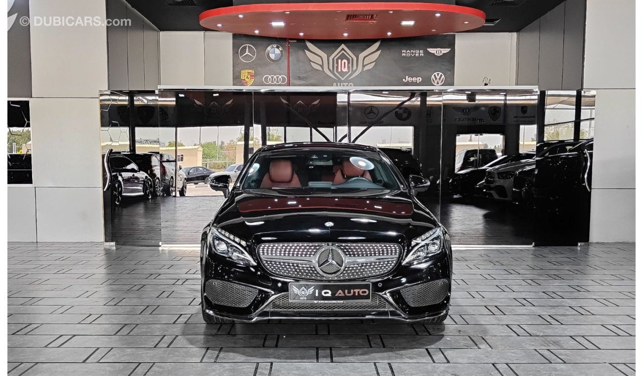 Mercedes-Benz C 200 Coupe AED 1,900 P.M | 2017 MERCEDES-BENZ C200 COUPE AMG KIT | FULL PANORAMIC VIEW | GCC | UNDER WARRANTY