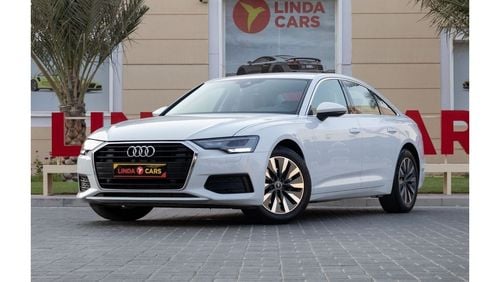 أودي A6 40 TFSI 2.0L Audi A6 40TFSI 2022 GCC under Warranty with Flexible Down-Payment.