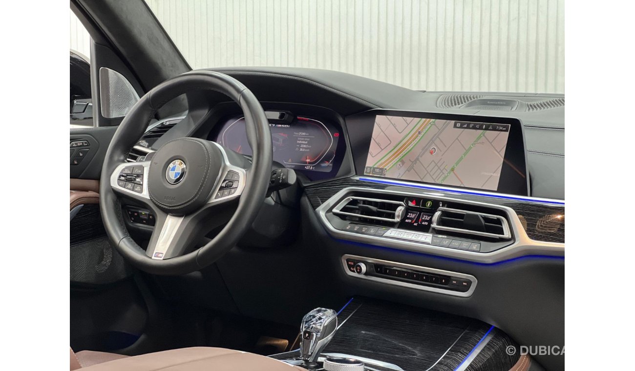 بي أم دبليو X7 2022 BMW X7 M50i, FEB 2027 Warranty + Service Contract, GCC