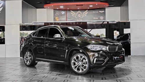 بي أم دبليو X6 35i اكسكلوسيف AED 3100/MONTHLY | 2015 BMW X6 XDRIVE 35i Exclusive Full Option | GCC