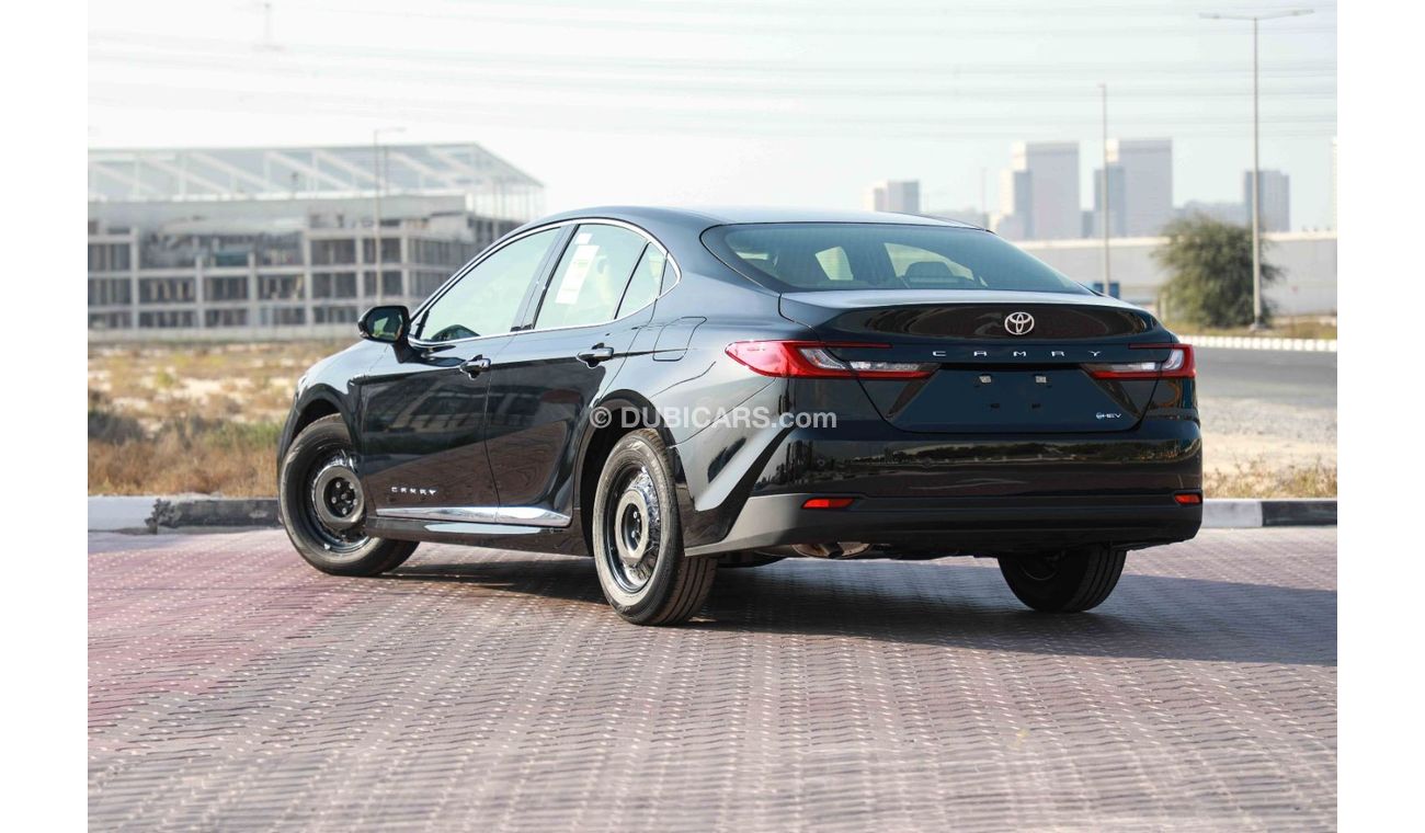 تويوتا كامري 2025 TOYOTA CAMRY LE 2.5 Hybrid - ATTITUDE BLACK inside BLACK | Export Only